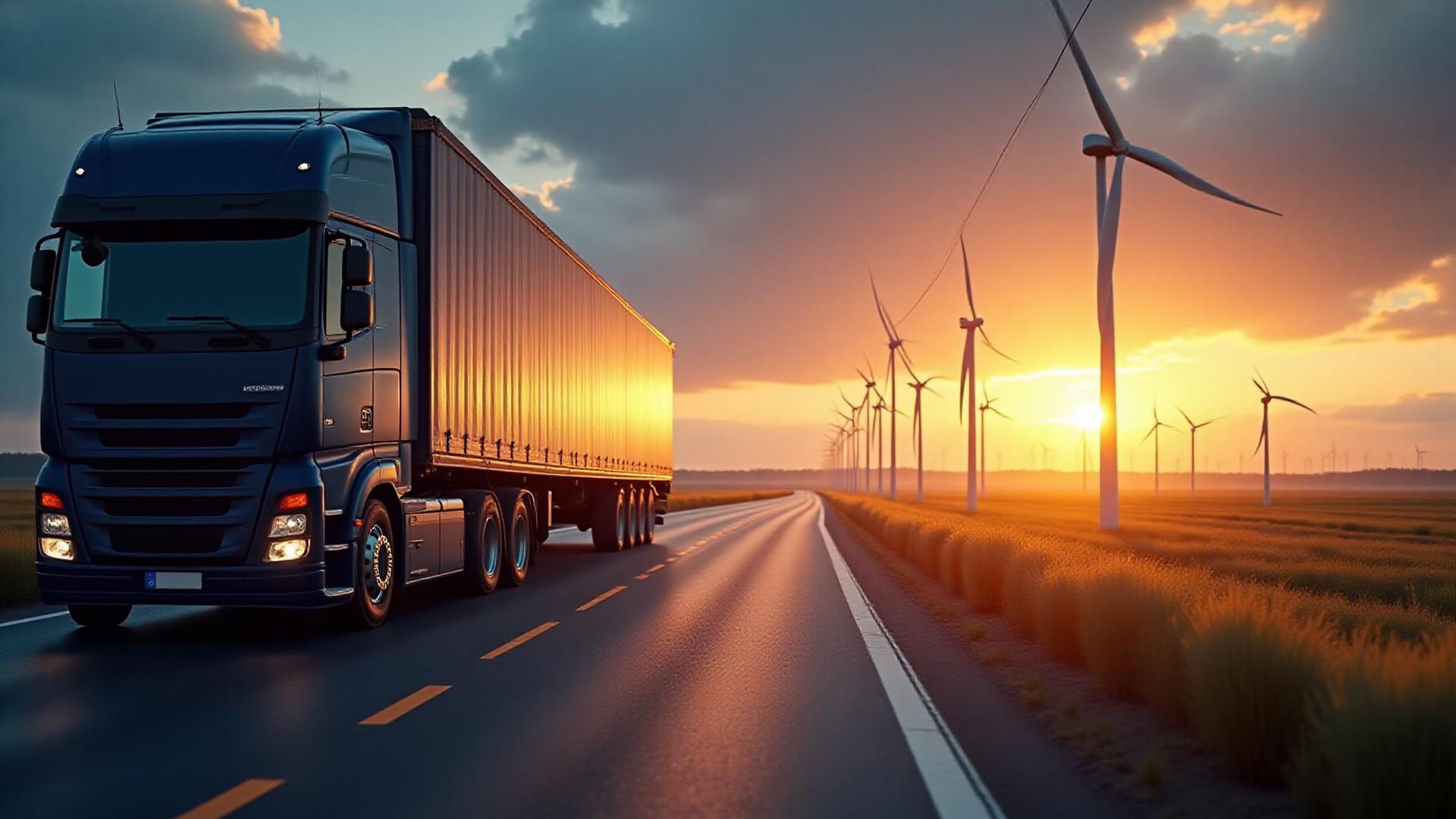 Energy infrastructure and transport logistics background