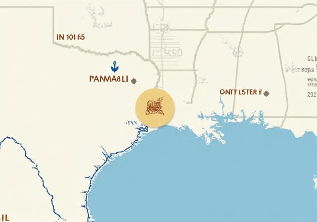 Strategic map of Chancellor AL showing proximity to major highways and ports