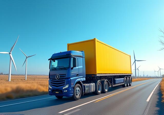 Renewable energy battery storage transport